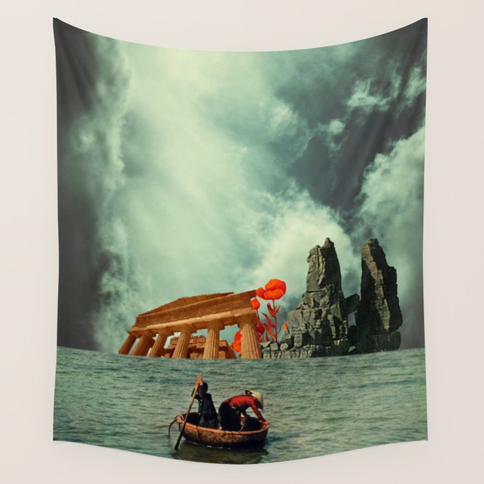 We Are All Fishermen Wall Tapestry Gallery Image 1