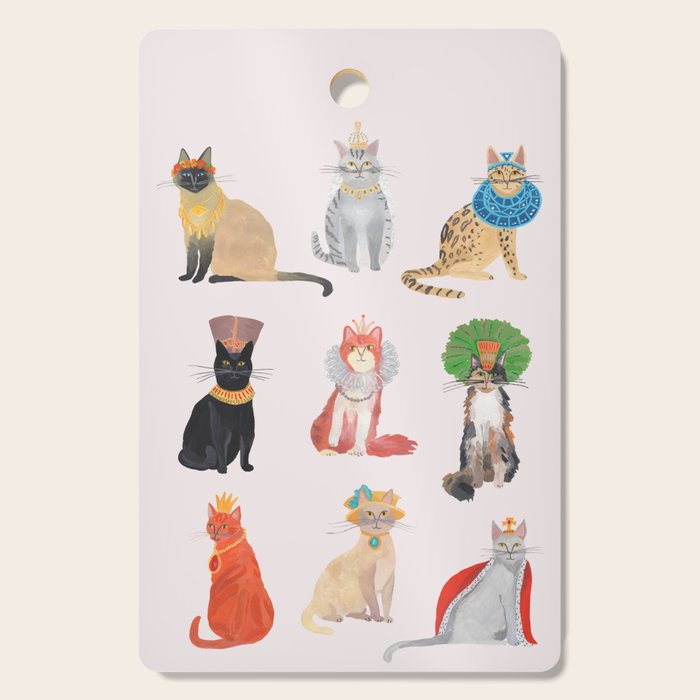 Cat Queens Cutting Board Gallery Image 1