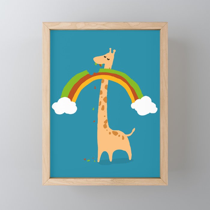 Taste of Happiness Rainbow Mini Art Print Gallery Image 1