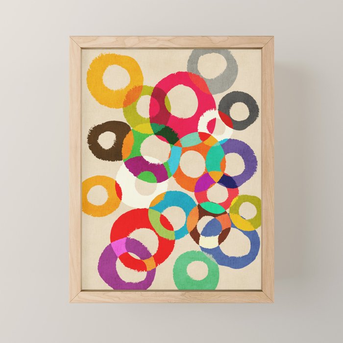 Loop Hoop Mini Art Print Gallery Image 1