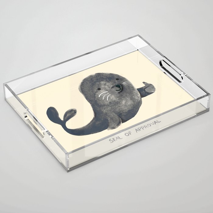 Seal Of Approval Acrylic Tray Gallery Image 1