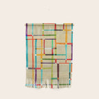 The map (after Mondrian) Wall Hanging Gallery Image 1