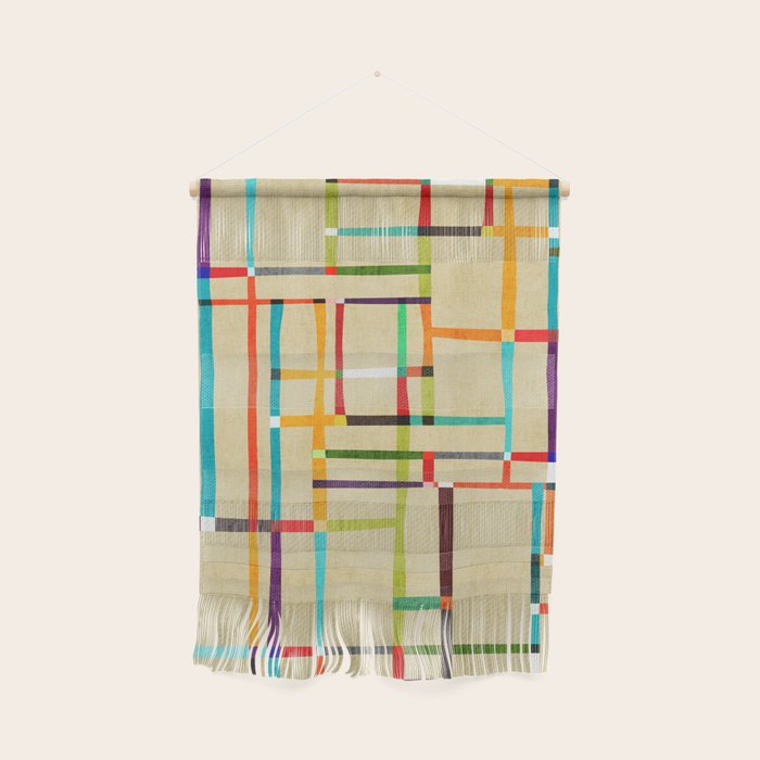 The map (after Mondrian) Wall Hanging Gallery Image 1