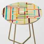 The map (after Mondrian) Side Table Gallery Image 2