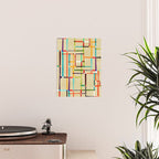 The map (after Mondrian) Poster Gallery Image 2