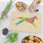 Fractal Geometric Dog Cutting Board Gallery Image 2
