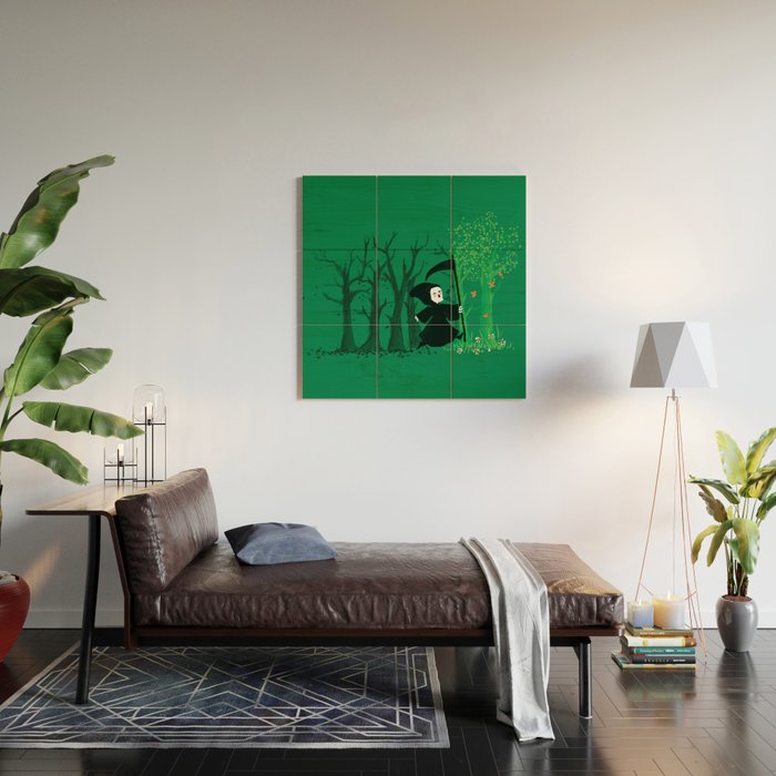 The hills WERE alive Wood Wall Art Gallery Image 2