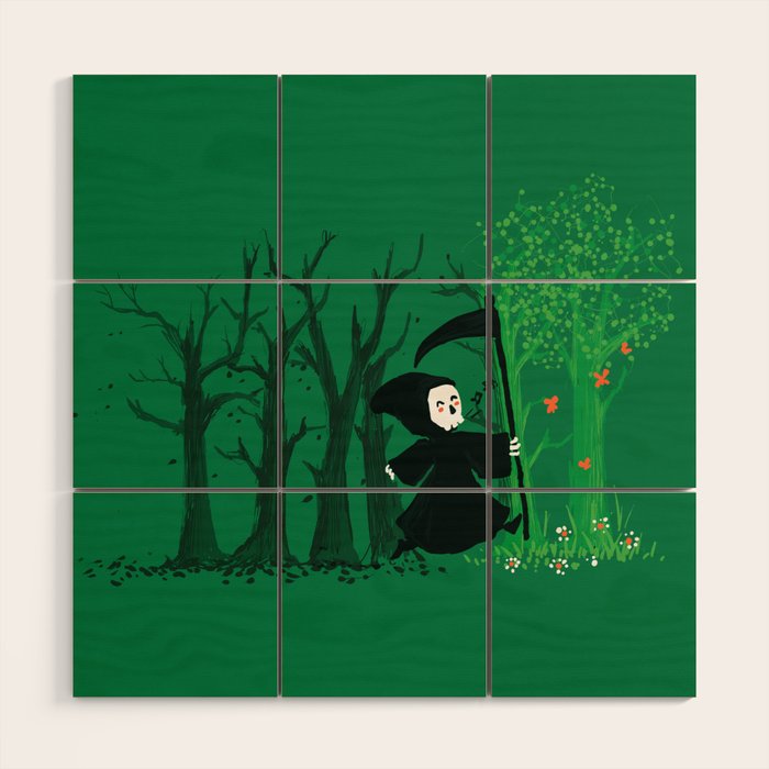 The hills WERE alive Wood Wall Art Gallery Image 1