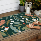 Happy Holidays Outdoor Rug Gallery Image 2