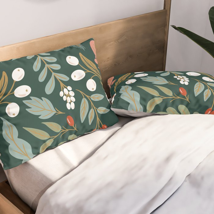Happy Holidays Pillow Sham Gallery Image 2