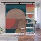 Geometric Abstraction 190 Wall Mural Gallery Image 1