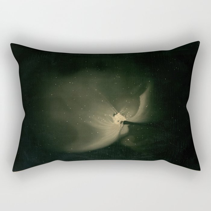 The great nebula in Orion by  Étienne Léopold Trouvelot (1875-1876) Rectangular Pillow Gallery Image 1
