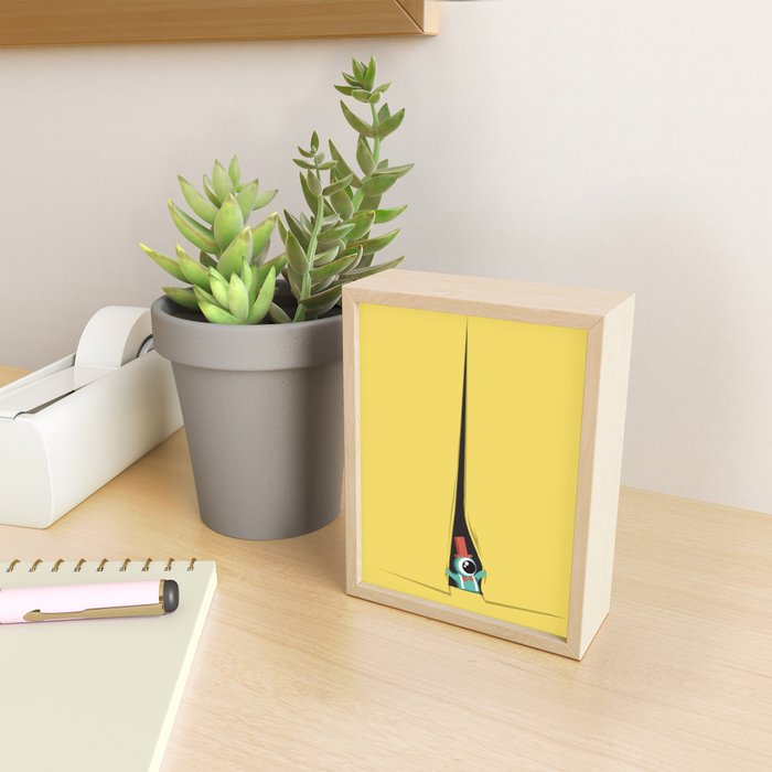 Peek show! Mini Art Print Gallery Image 2