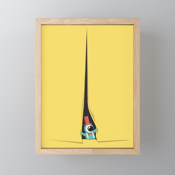 Peek show! Mini Art Print Gallery Image 1