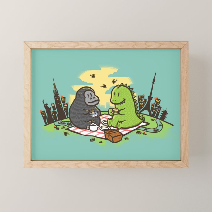 Let's have a break Mini Art Print Gallery Image 1