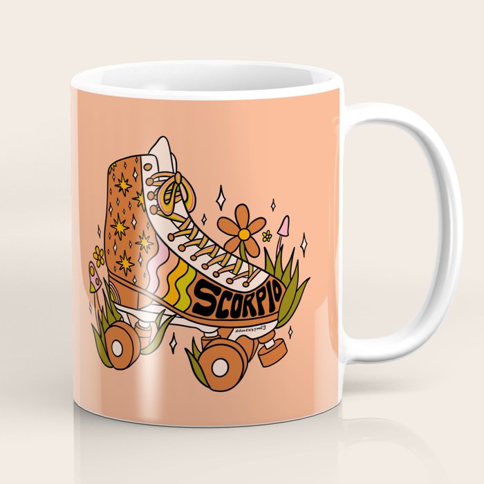 Scorpio Roller Skate Coffee Mug Gallery Image 1