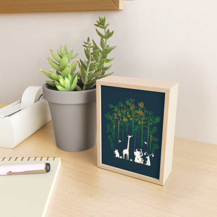 Re-paint the Forest Mini Art Print Gallery Image 2