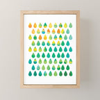 Monsoon Rain Mini Art Print Gallery Image 1