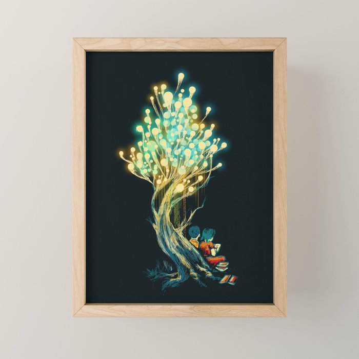 ElectriciTree Mini Art Print Gallery Image 1