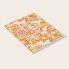 70s Floral Pattern Notebook Gallery Image 2