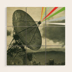 Earth Calling Wood Wall Art Gallery Image 1