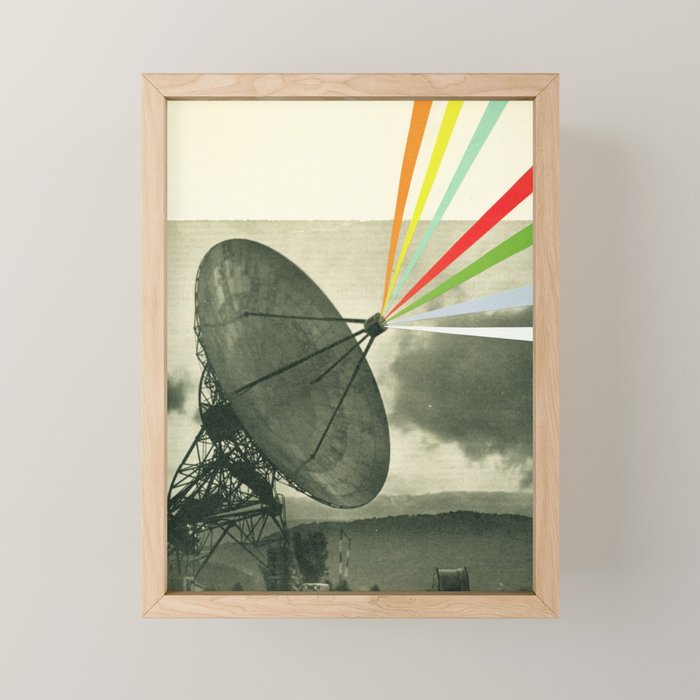 Earth Calling Mini Art Print Gallery Image 1