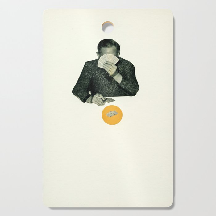 Poker Face Cutting Board Gallery Image 1