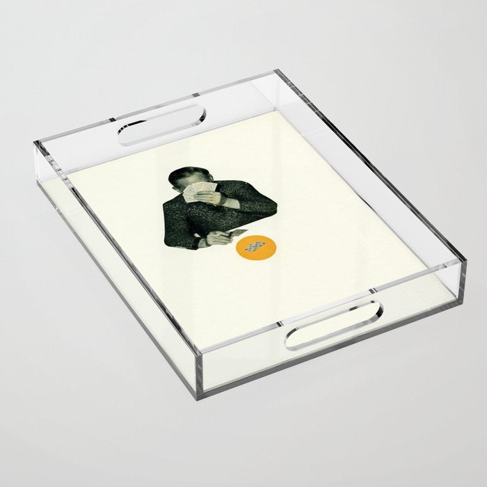 Poker Face Acrylic Tray Gallery Image 1