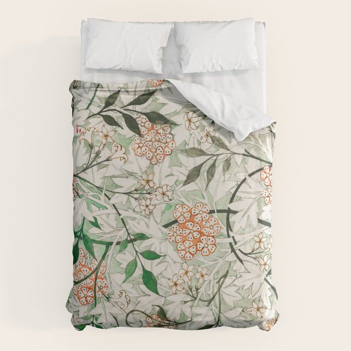 Jasmine by William Morris Duvet Cover Gallery Image 6