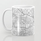 Dallas Map Line Coffee Mug Gallery Image 3