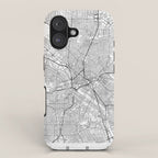Dallas Map Line iPhone Case Gallery Image 1