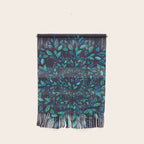 Blue Leaves Mandala Wall Hanging Gallery Image 1