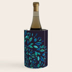 Blue Leaves Mandala Wine Chiller Gallery Image 3