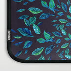 Blue Leaves Mandala Laptop Sleeve Gallery Image 3