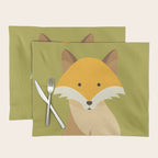 Whimsy Red Fox Placemat Gallery Image 1