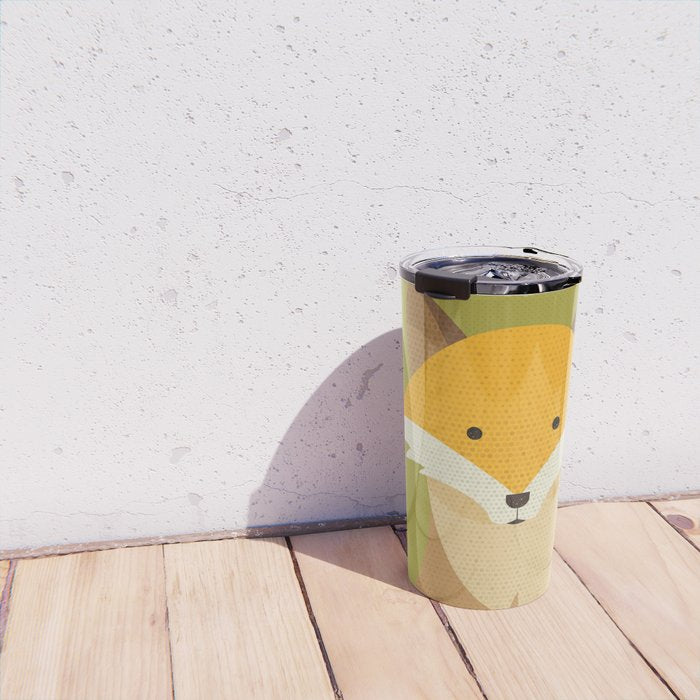 Whimsy Red Fox Travel Mug Gallery Image 4