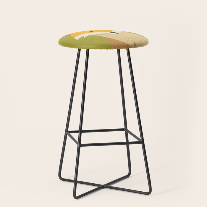 Whimsy Red Fox Stool Gallery Image 1