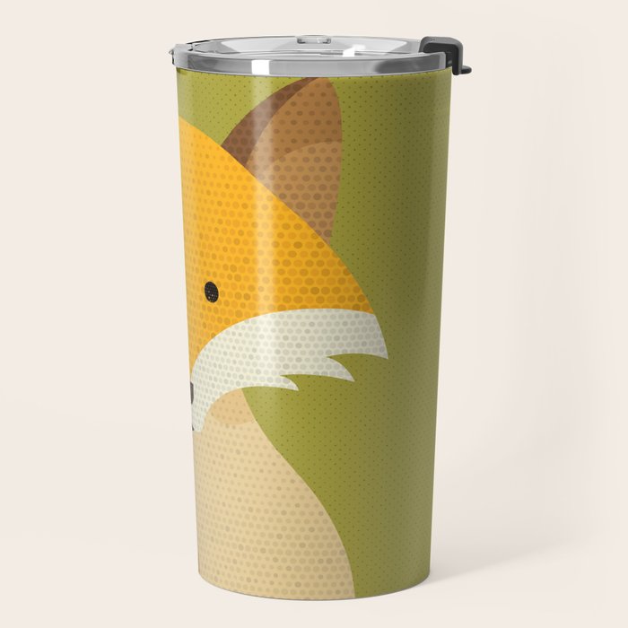 Whimsy Red Fox Travel Mug Gallery Image 2