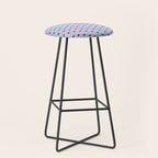 Y2K Cherries - Blue Pattern Miniature Stool Gallery Image 1