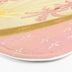 Pink Palm Tree Tigers Bath Mat Gallery Image 3