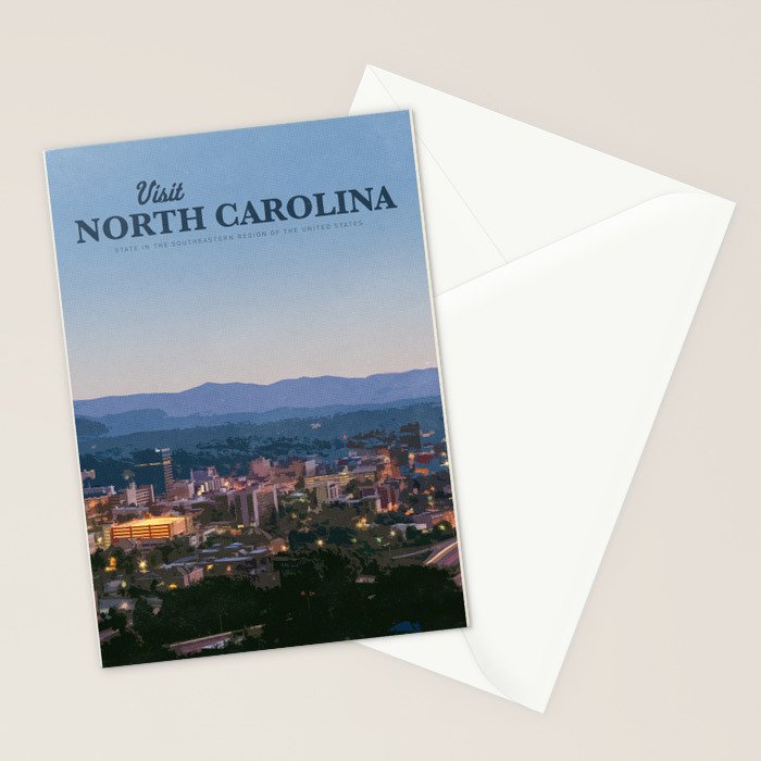 Visit North Carolina Stationery Card Gallery Image 2