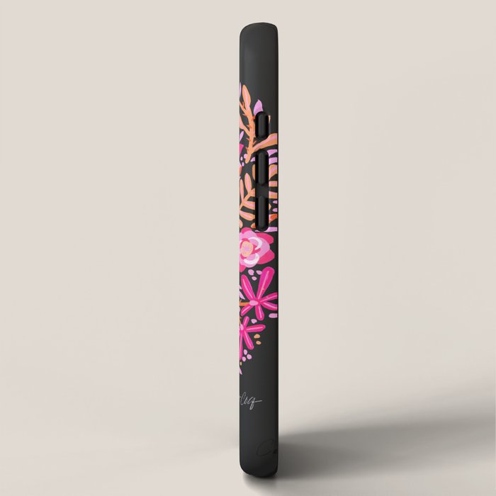 Always Remember - Pink & Charcoal Palette iPhone Case Gallery Image 2