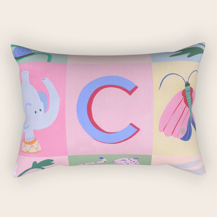Claire Collage Rectangular Pillow Gallery Image 2