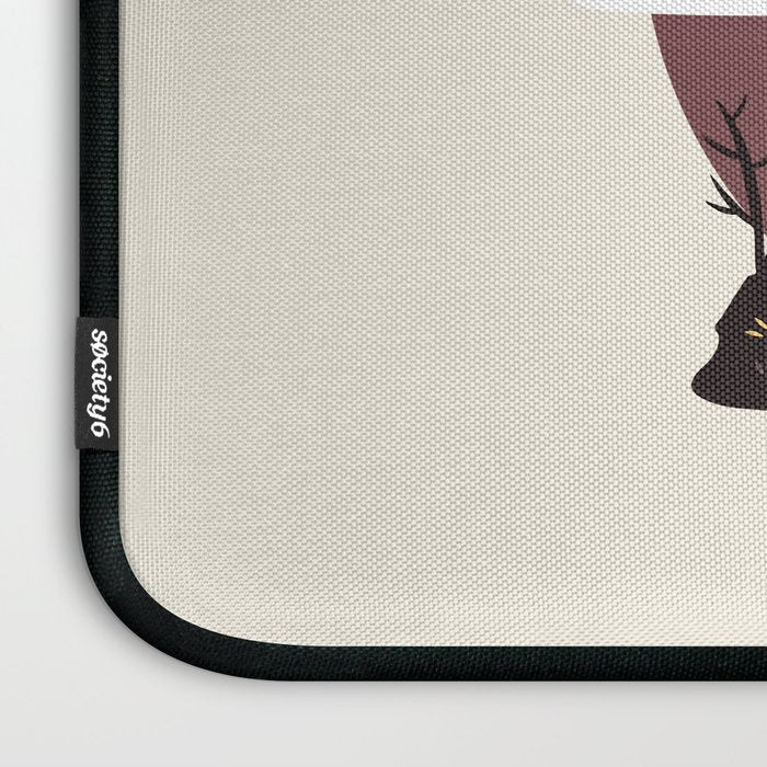 Spooky Cat on a Pumpkin Laptop Sleeve Gallery Image 3