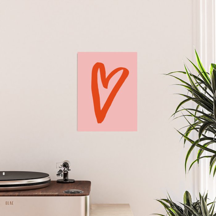 Heart Doodle Big 1 Poster Gallery Image 2