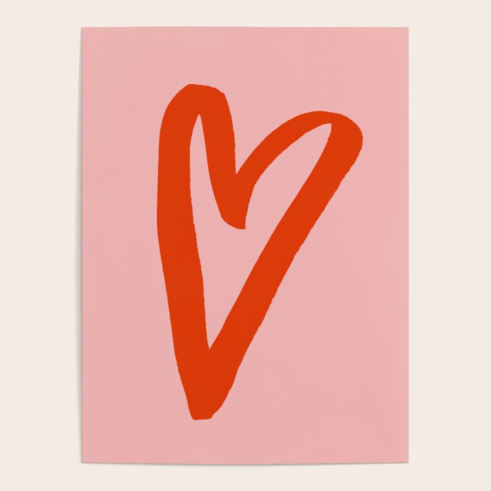 Heart Doodle Big 1 Poster Gallery Image 4