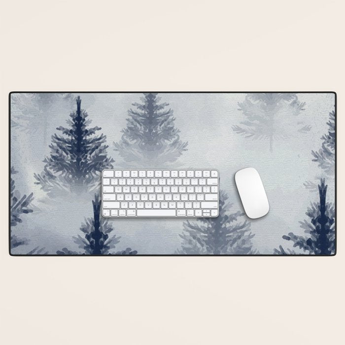 Foggy Forest 2 Desk Mat Gallery Image 1
