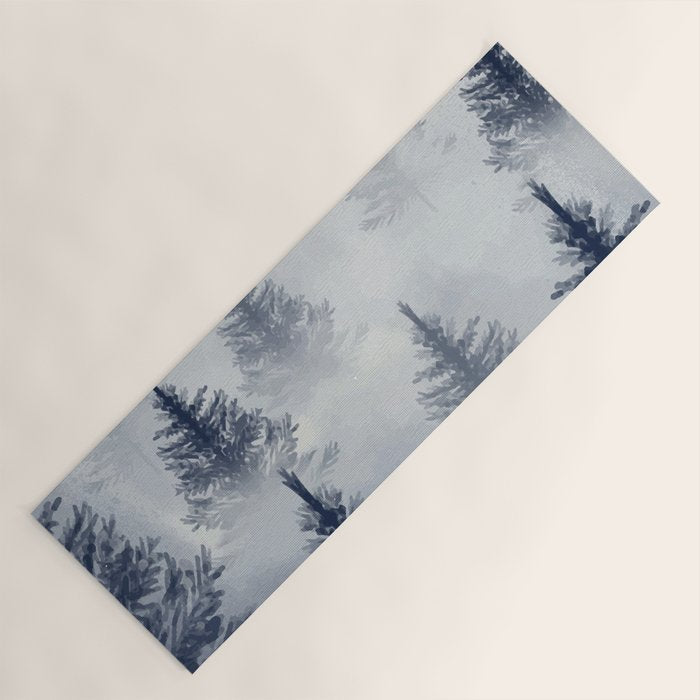 Foggy Forest 2 Yoga Mat Gallery Image 1
