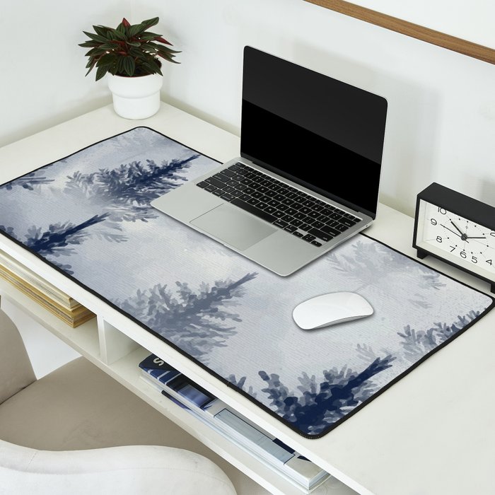 Foggy Forest 2 Desk Mat Gallery Image 2