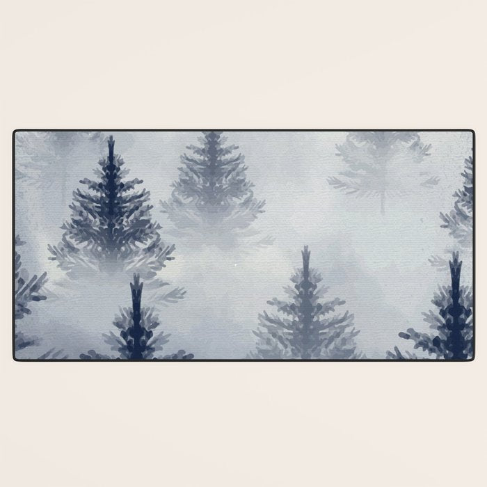 Foggy Forest 2 Desk Mat Gallery Image 3
